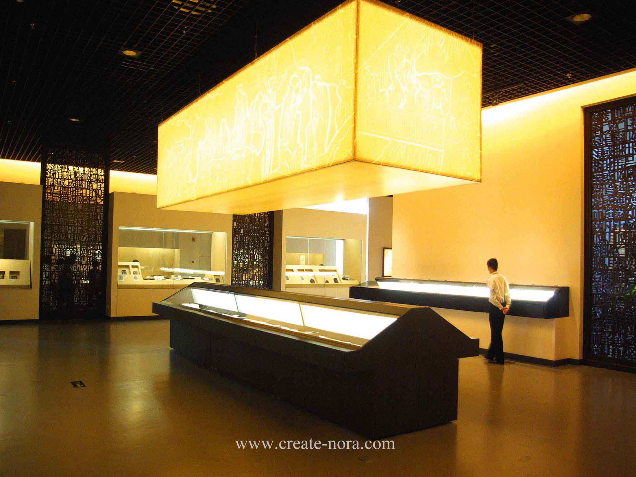 the photo of nora rubber flooring in China Pavilion of Shanghai World Expo 2